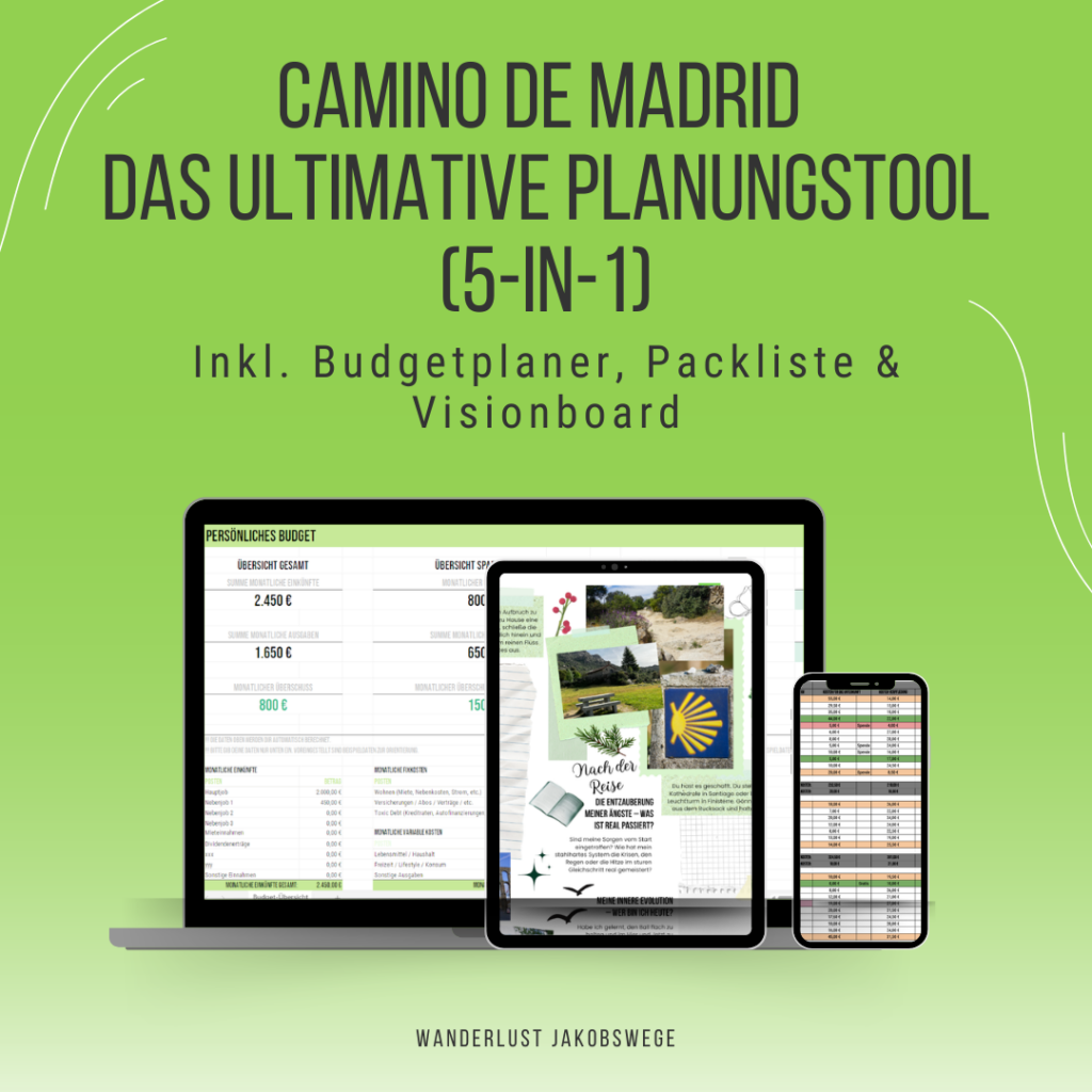 Produktbild - Planungstool Camino de Madrid