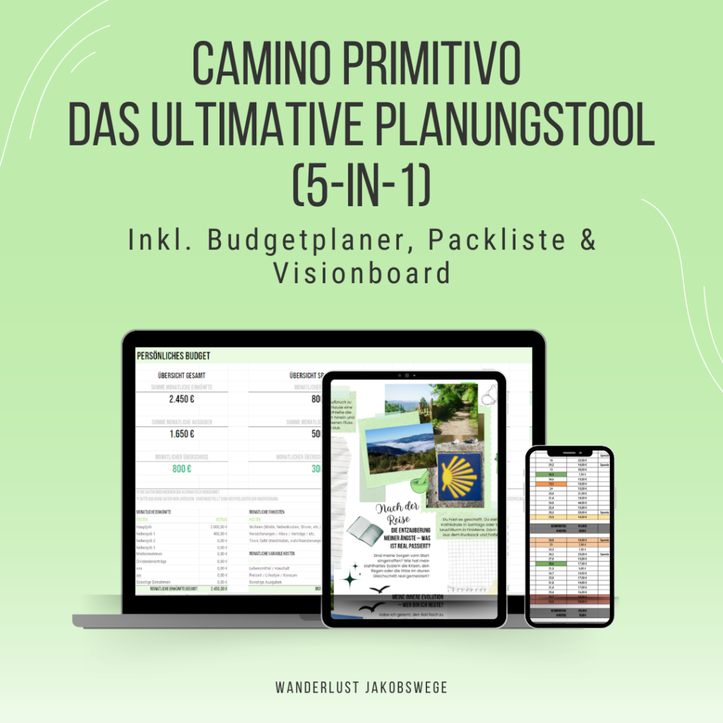 Produktbild - Planungstool Camino Primitivo