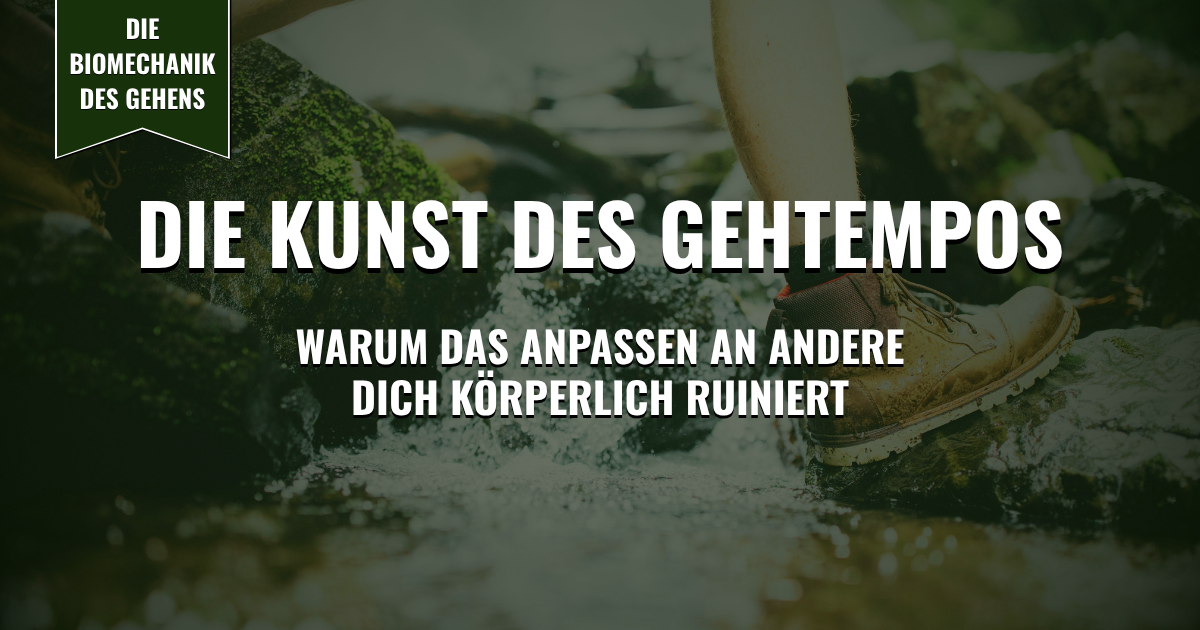Thumbnail - Die Kunst des Gehtempos
