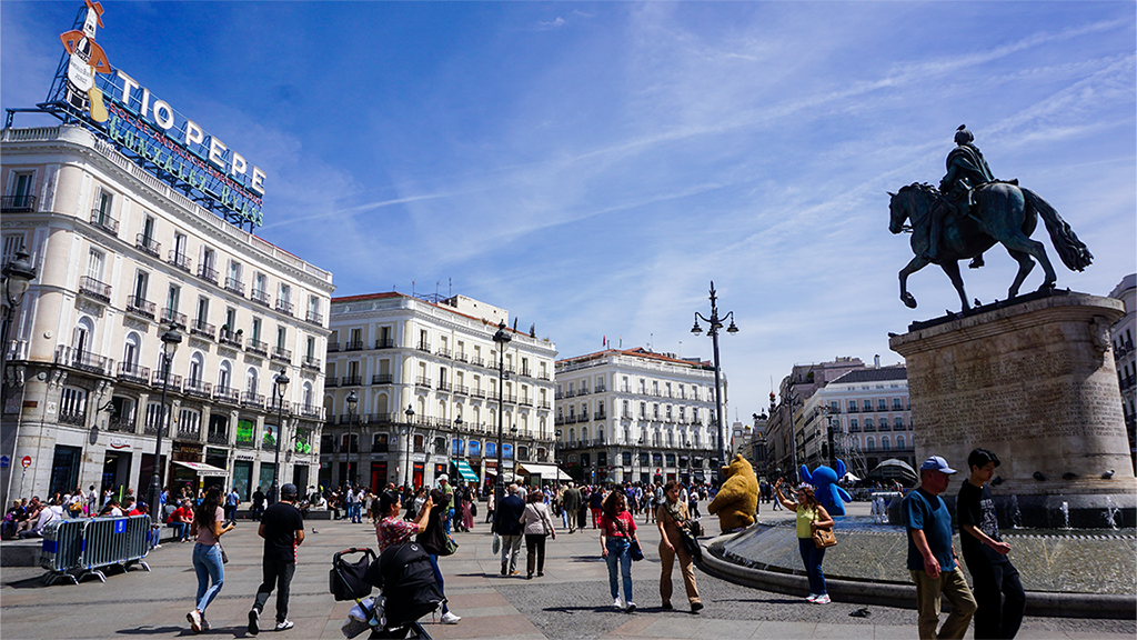 Jakobsweg: Camino de Madrid - Madrid Plaza del Sol