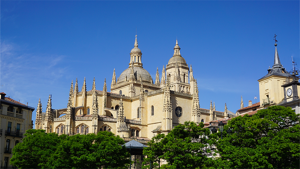 Camino de Madrid: Kathedrale von Segovia