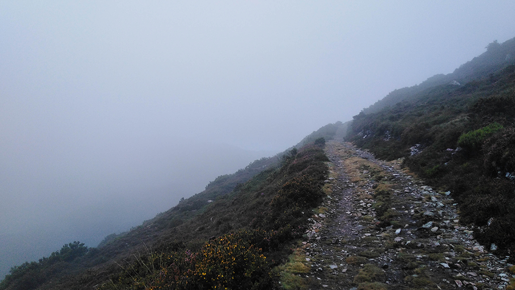 Camino Primitivo - Beste Reisezeit - Nebelwand