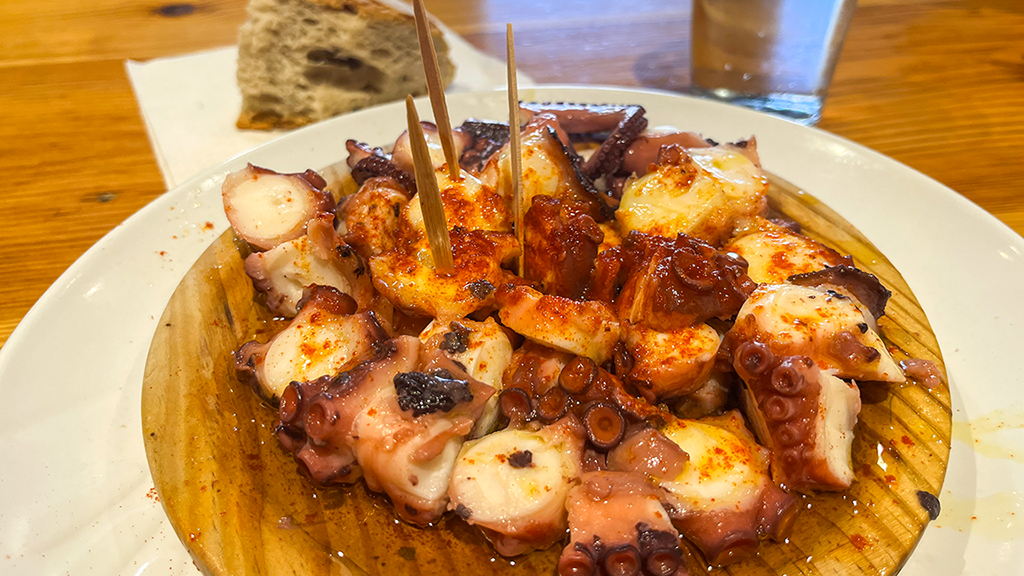 Camino Primitivo - Verpflegung und Kulinarisches - Galicia Pulpo